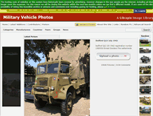 Tablet Screenshot of military-vehicle-photos.com